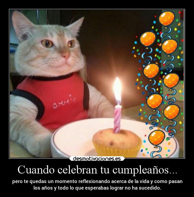 Cuando celebran tu cumpleaños... - 