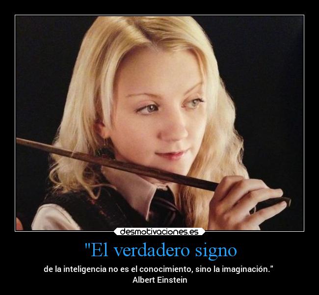 El verdadero signo -