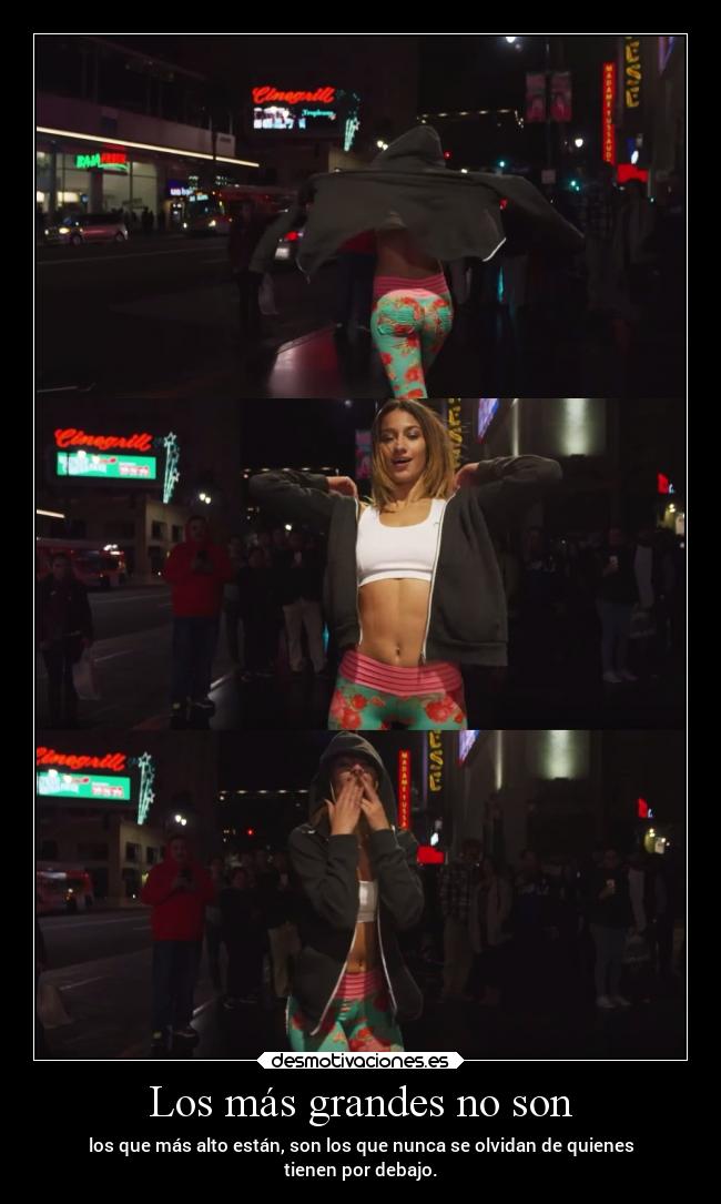 Los más grandes no son - 