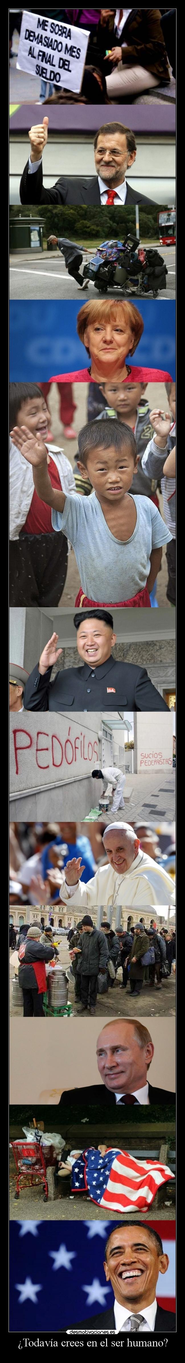 ¿Todavía crees en el ser humano? - 