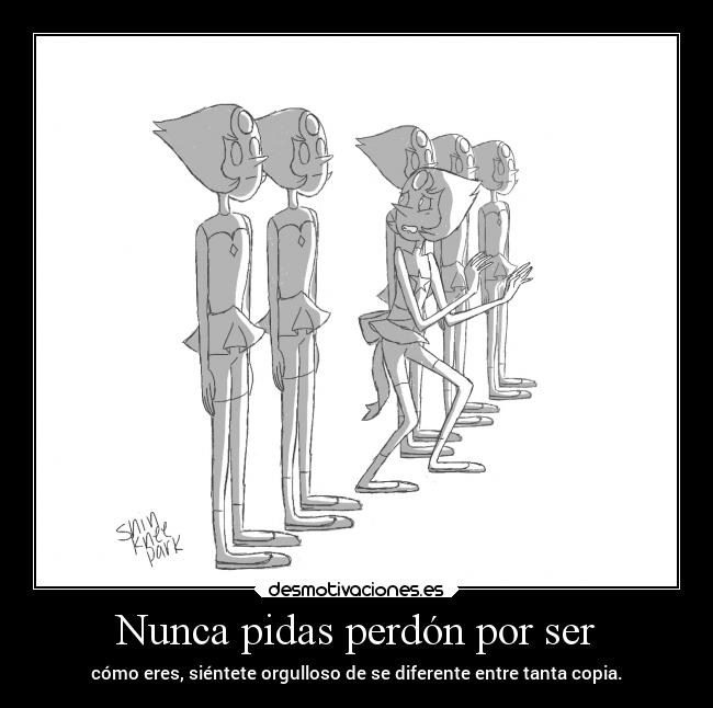 carteles vida sentimientos dolor sociedad steven universe perla laurasimpson14 desmotivaciones