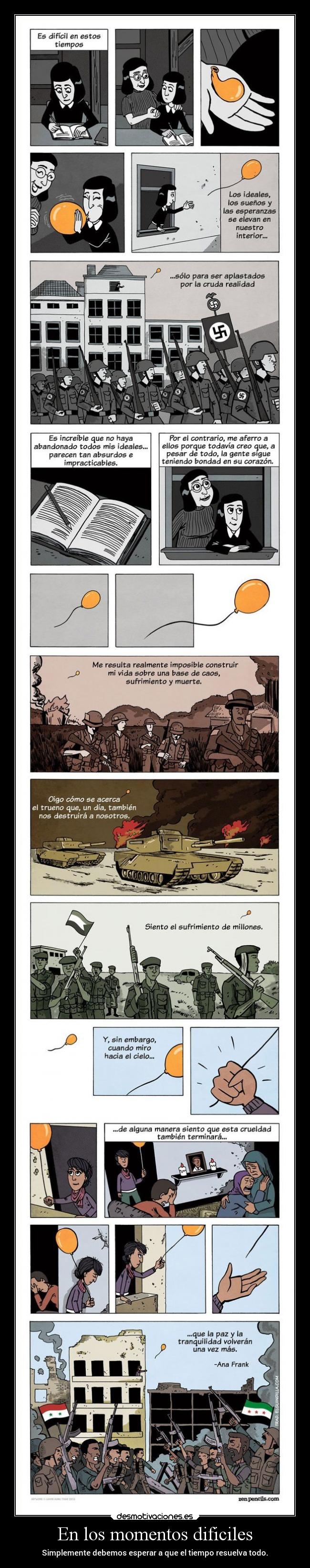 En los momentos dificiles -