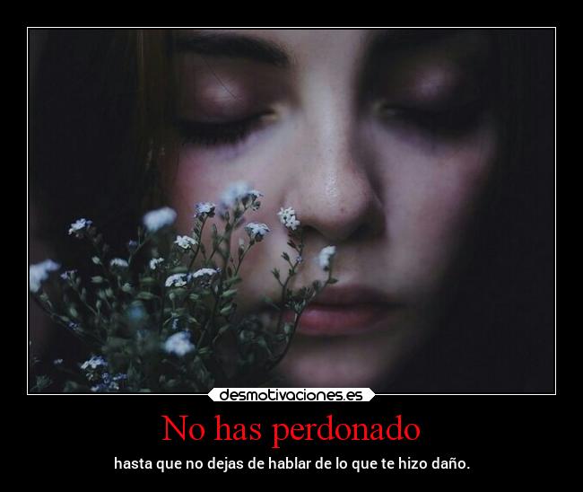 No has perdonado -