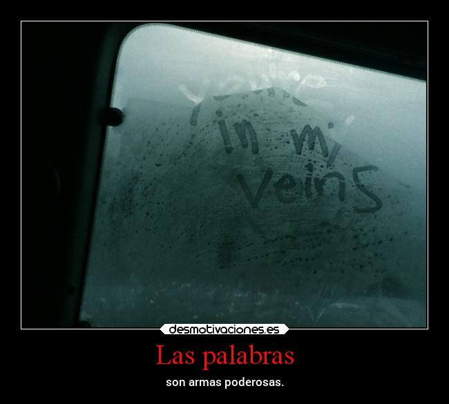 Las palabras -