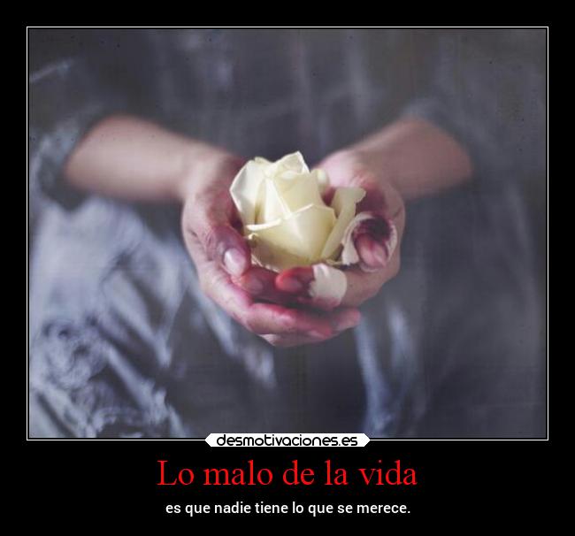 Lo malo de la vida - 