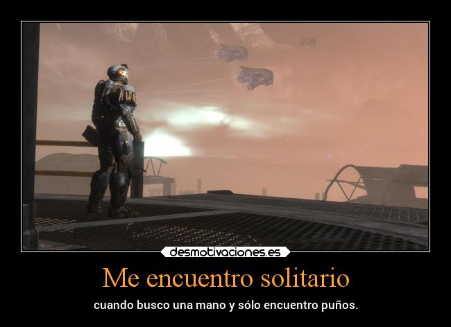 carteles videojuegos soledad reach noble noble6 lobo solitario enemigos covenant alex vazquez999 desmotivaciones