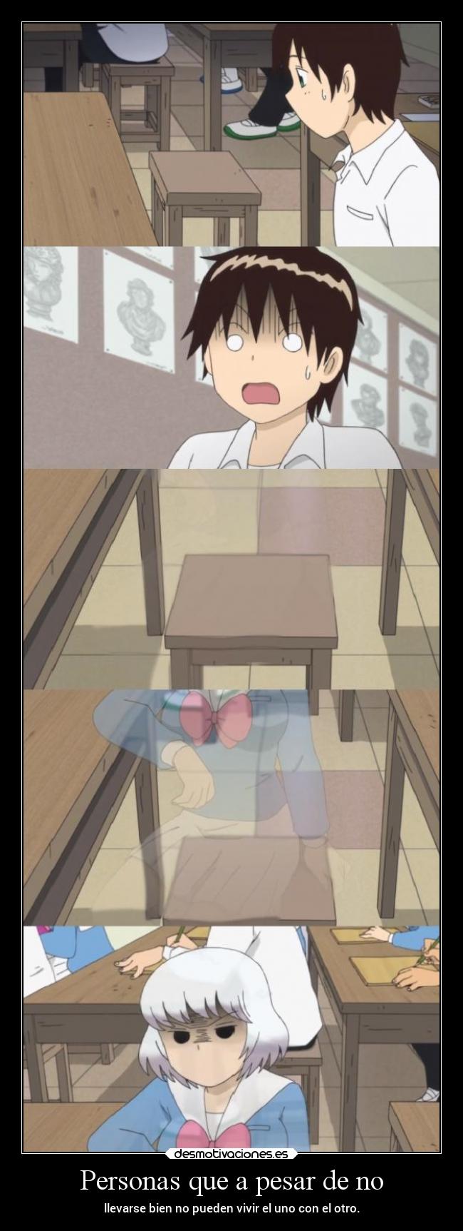 carteles alegria amistad animales anime ayuda tonari seki kun tonarisekikun erosekai desmotivaciones