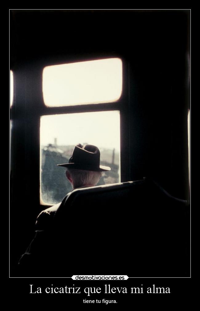 La cicatriz que lleva mi alma -