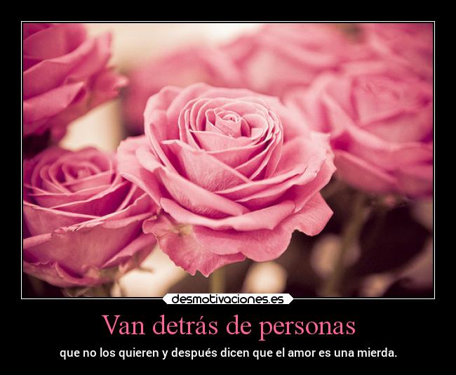 Van detrás de personas -