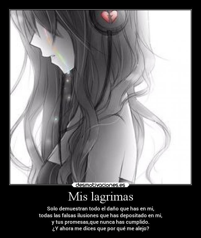 Mis lagrimas -