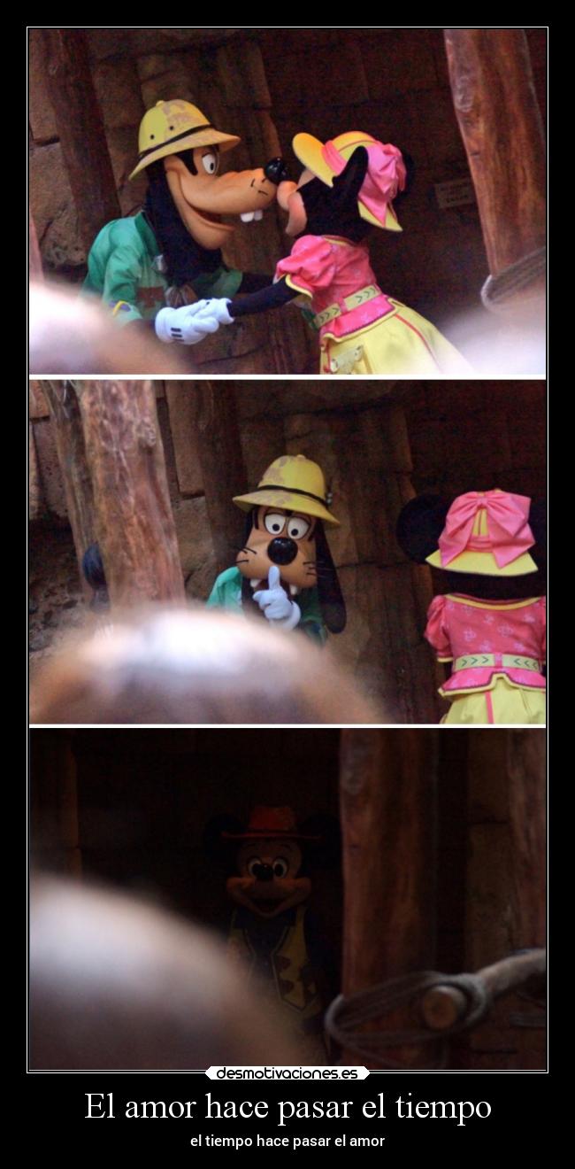 El amor hace pasar el tiempo -