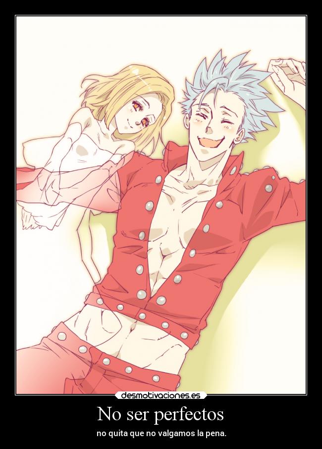 No ser perfectos -