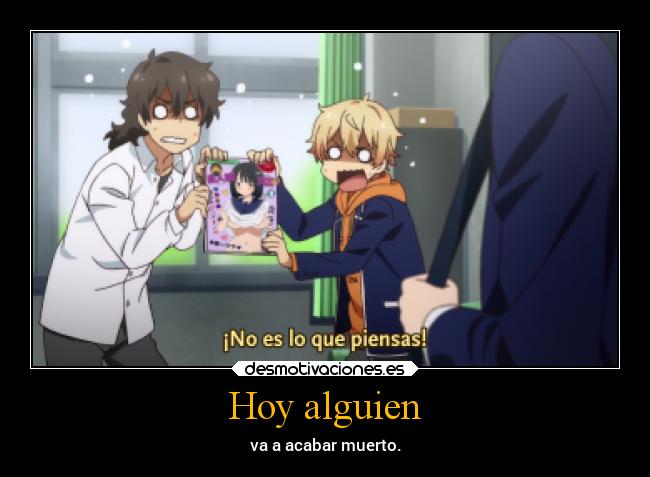 carteles anime chiste konobijutsubuniwamondaigaaru danieldats desmotivaciones