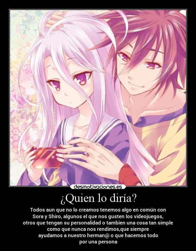 ¿Quien lo diría? -