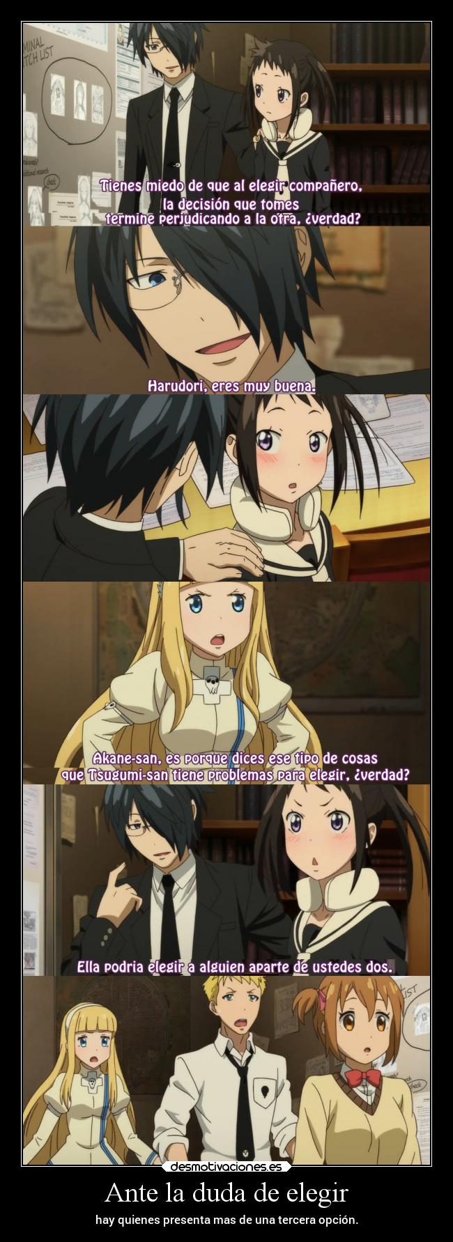 Ante la duda de elegir -