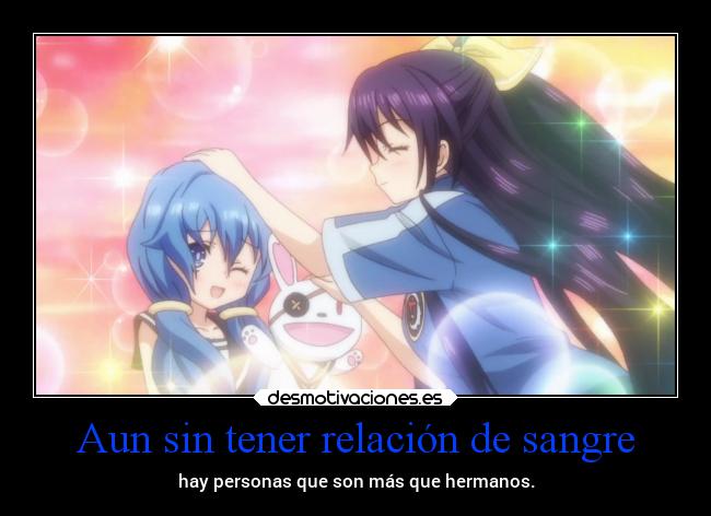 Aun sin tener relación de sangre -