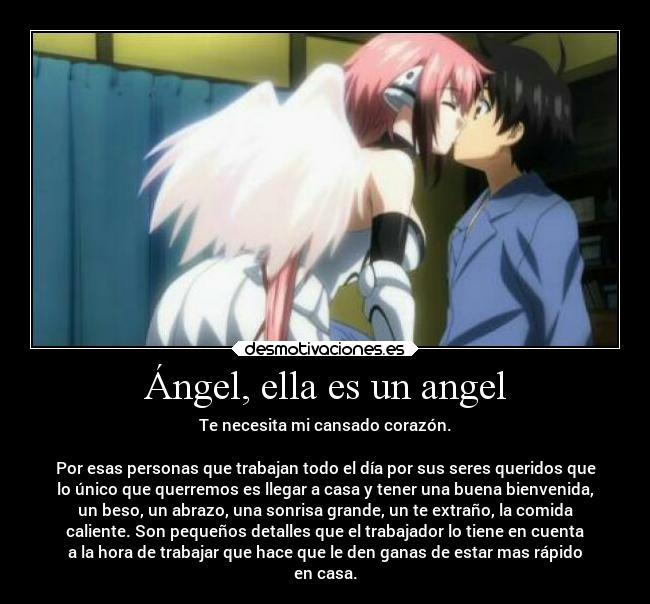 Ángel, ella es un angel - 