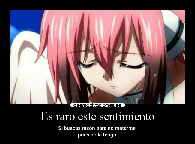 Es raro este sentimiento - 