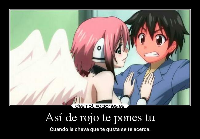 Así de rojo te pones tu - 