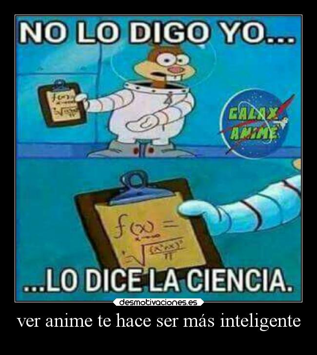 ver anime te hace ser más inteligente -