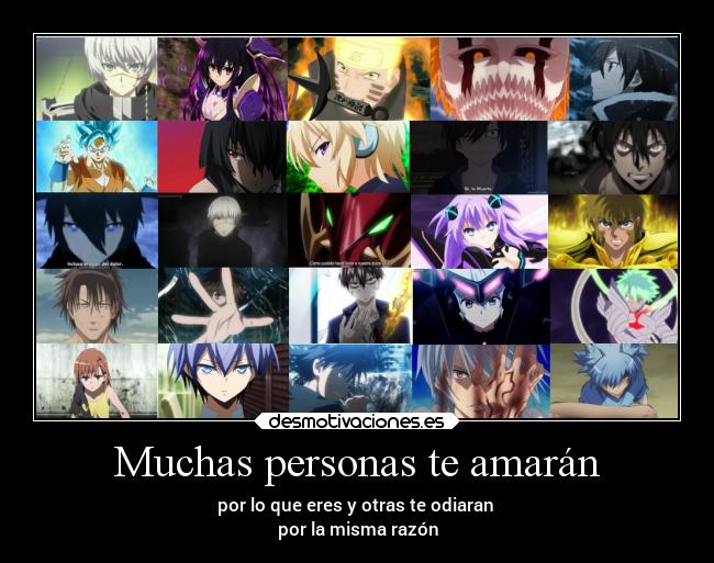 Muchas personas te amarán -