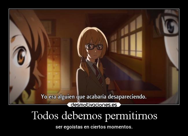 Todos debemos permitirnos -