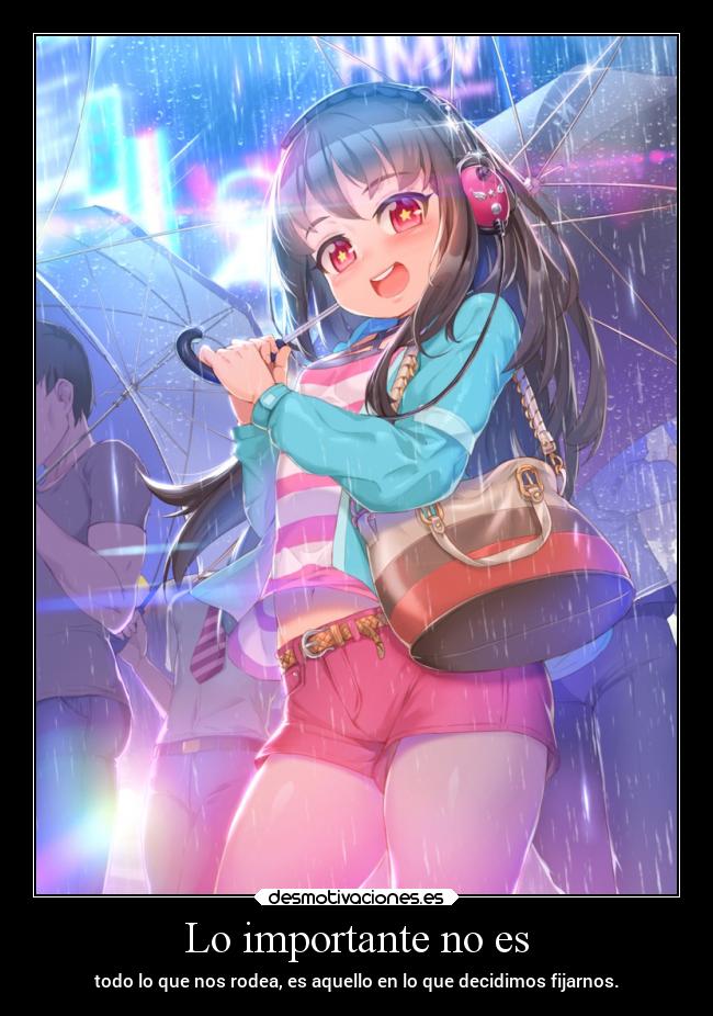 Lo importante no es - 
