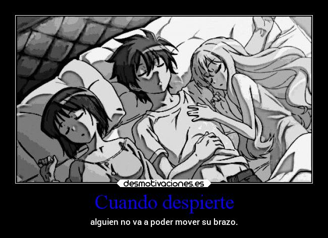 carteles anime zeronotsukaima saito louise siesta danieldats desmotivaciones