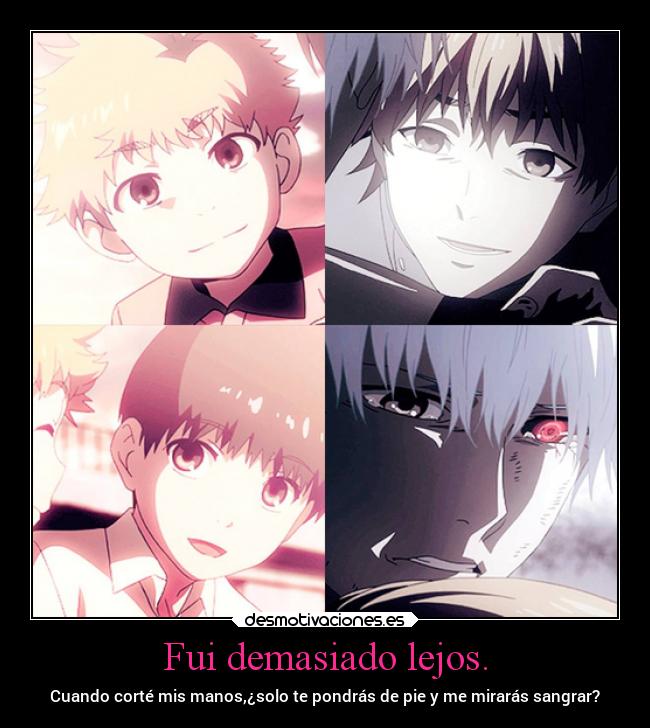 Fui demasiado lejos. - 