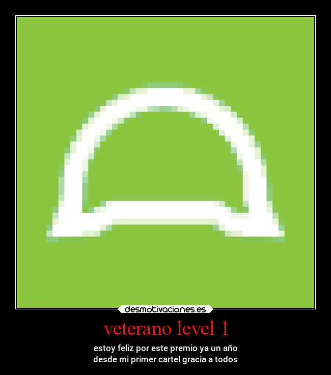 veterano level 1 -