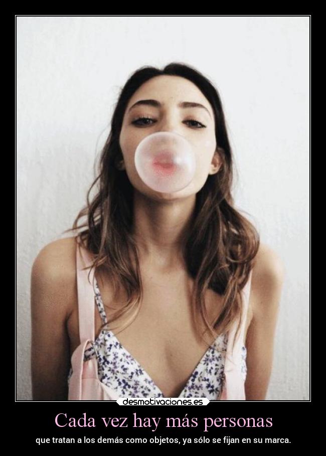 Cada vez hay más personas - 