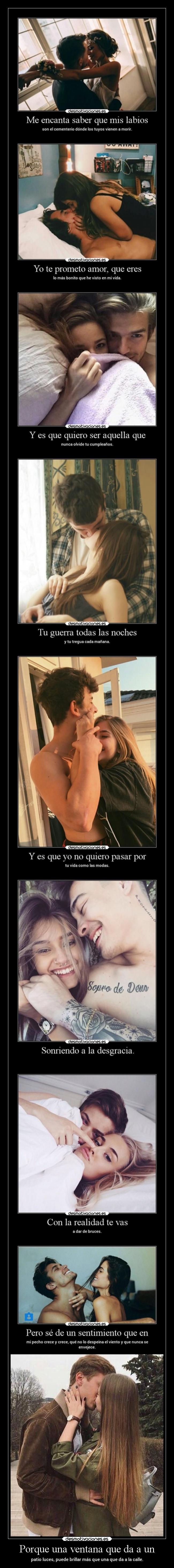 Porque una ventana que da a un -