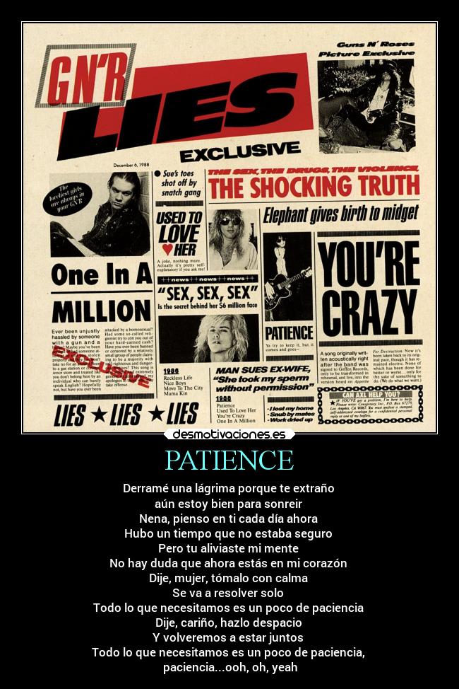 PATIENCE -