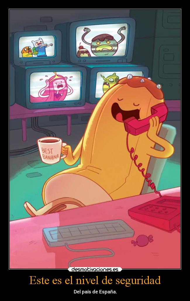 Este es el nivel de seguridad -