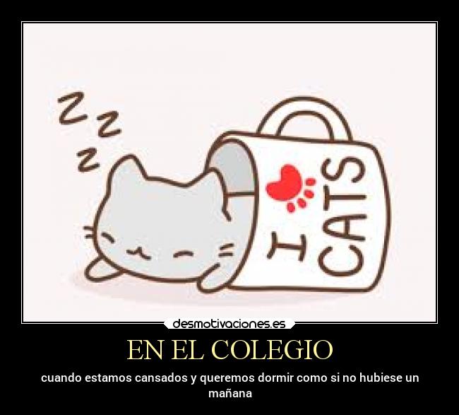 EN EL COLEGIO -