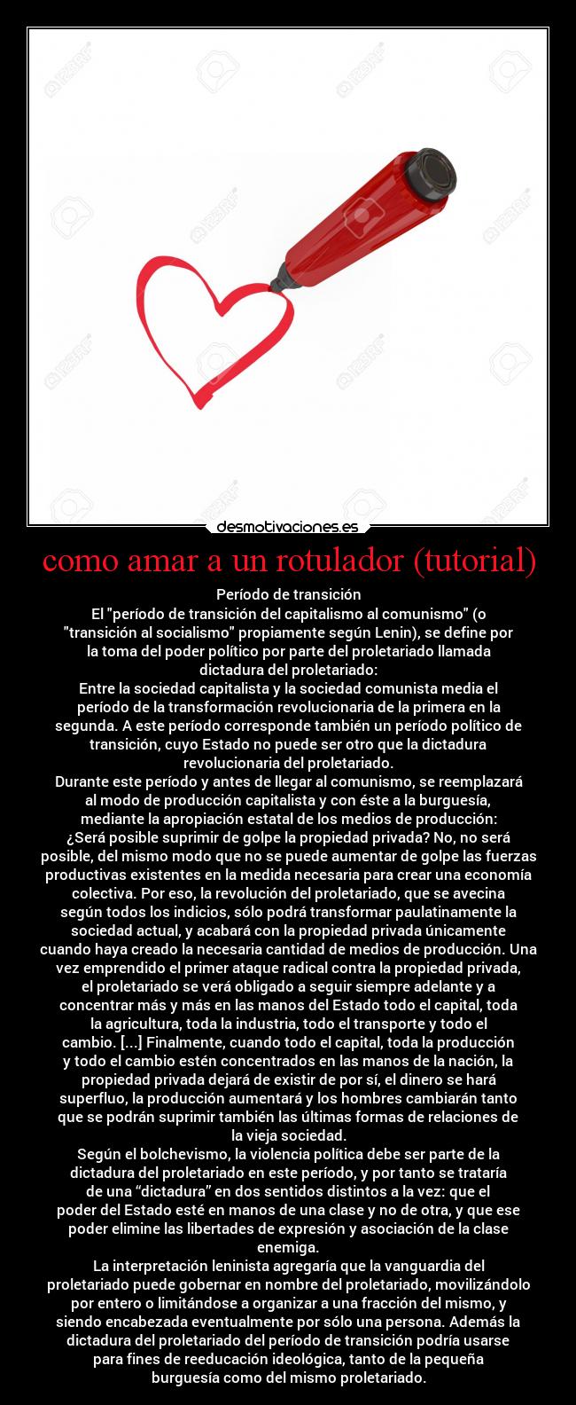 como amar a un rotulador (tutorial) -