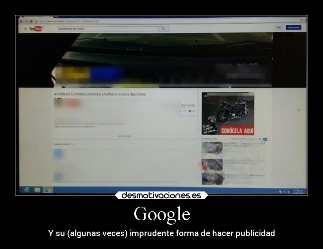 Google - Y su (algunas veces) imprudente forma de hacer publicidad