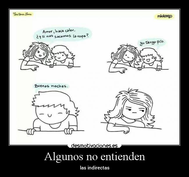 Algunos no entienden - 