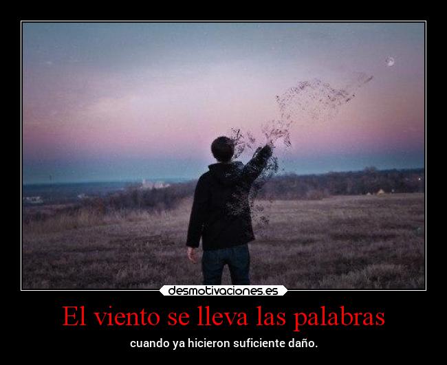 El viento se lleva las palabras - 