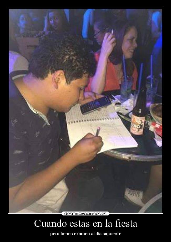 Cuando estas en la fiesta - 