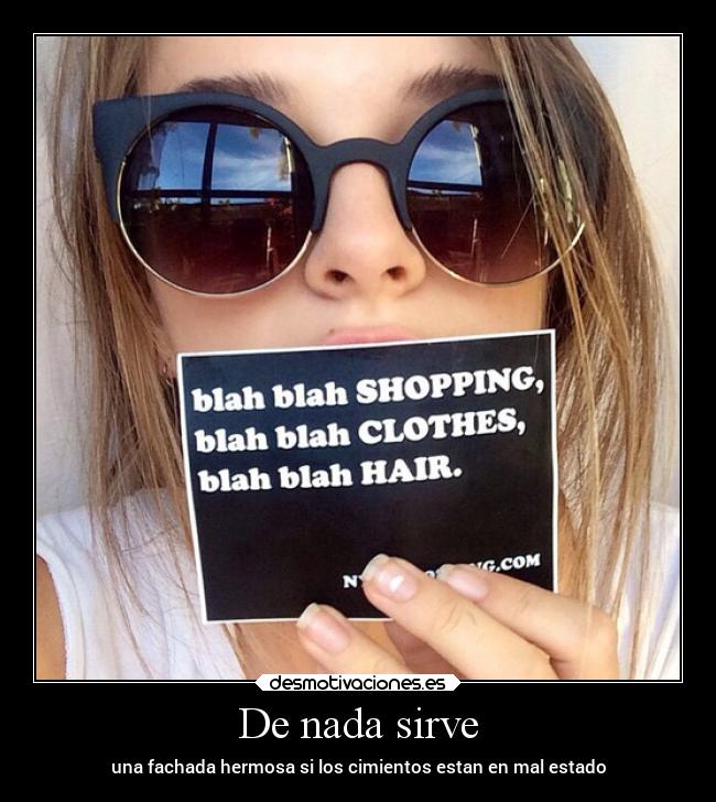 De nada sirve - 