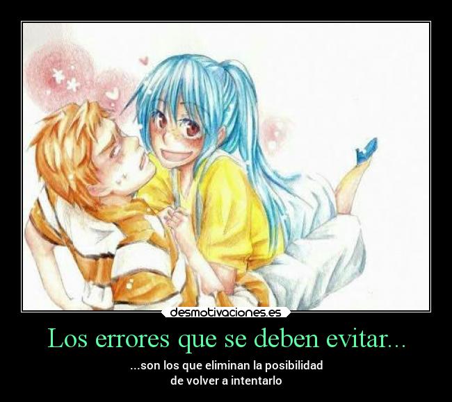 carteles frases motivaciones errores aprenderdeloserrores desmotivaciones