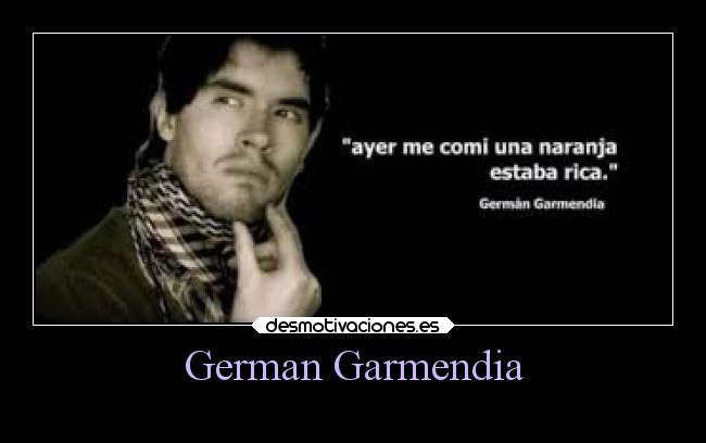 German Garmendia - 