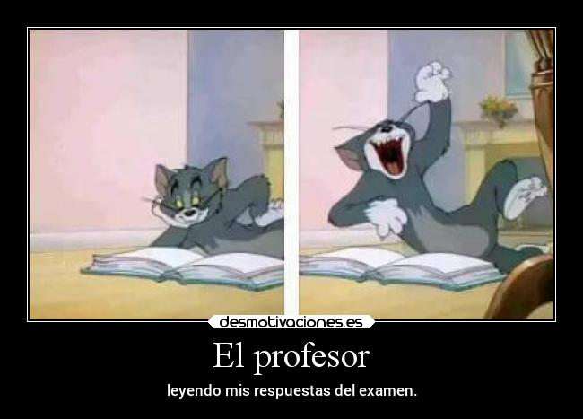 El profesor -