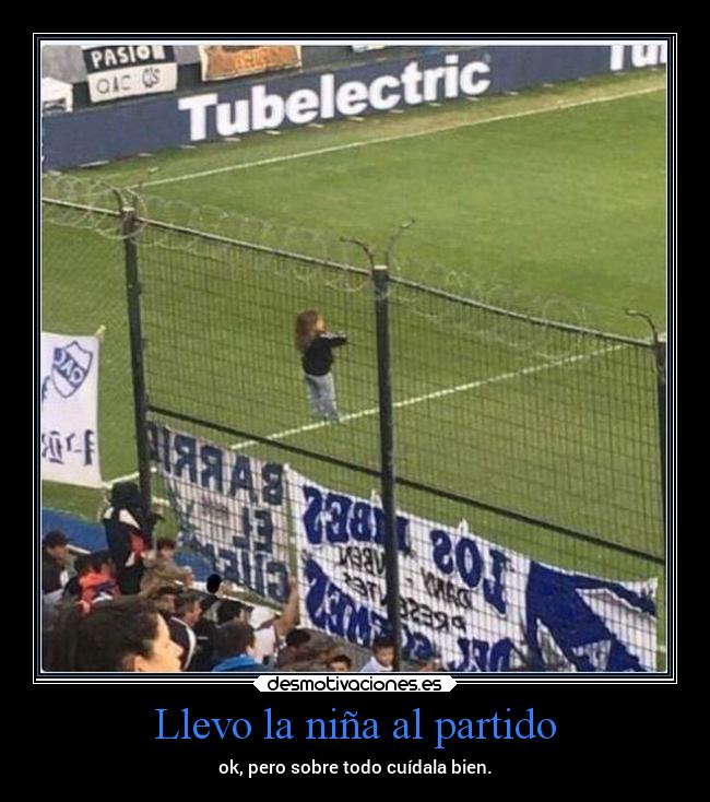 Llevo la niña al partido - 