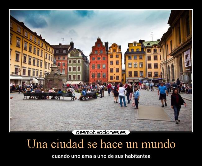 Una ciudad se hace un mundo -