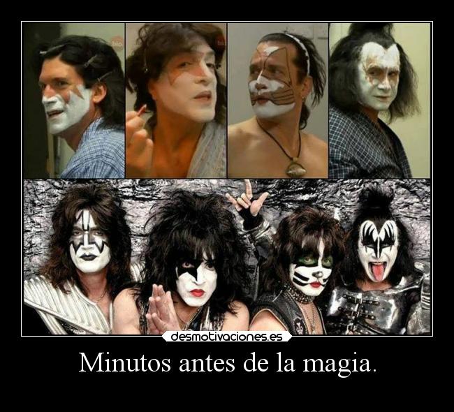 Minutos antes de la magia. - 