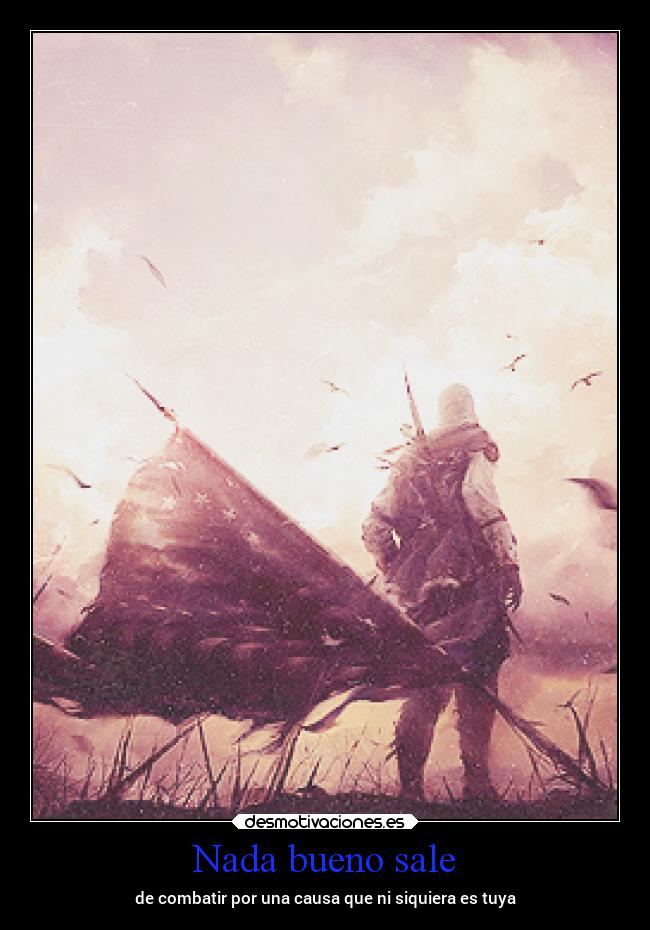 Nada bueno sale -