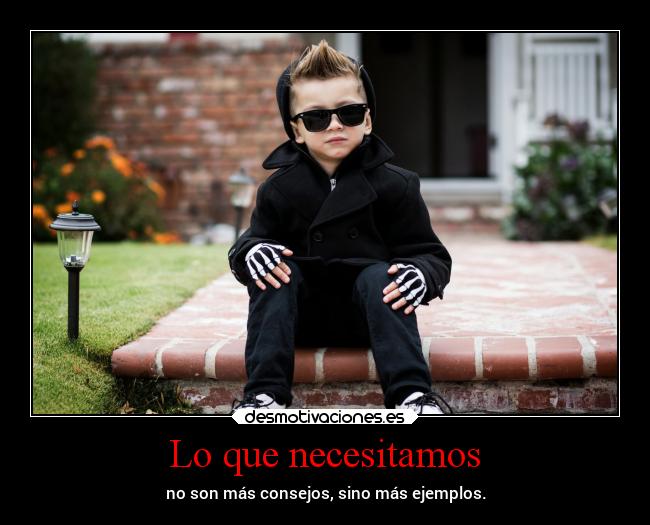 Lo que necesitamos -