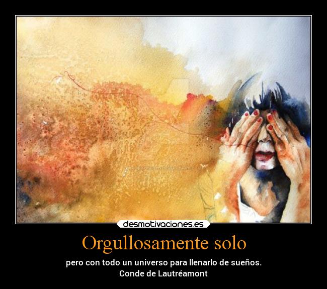 Orgullosamente solo - 